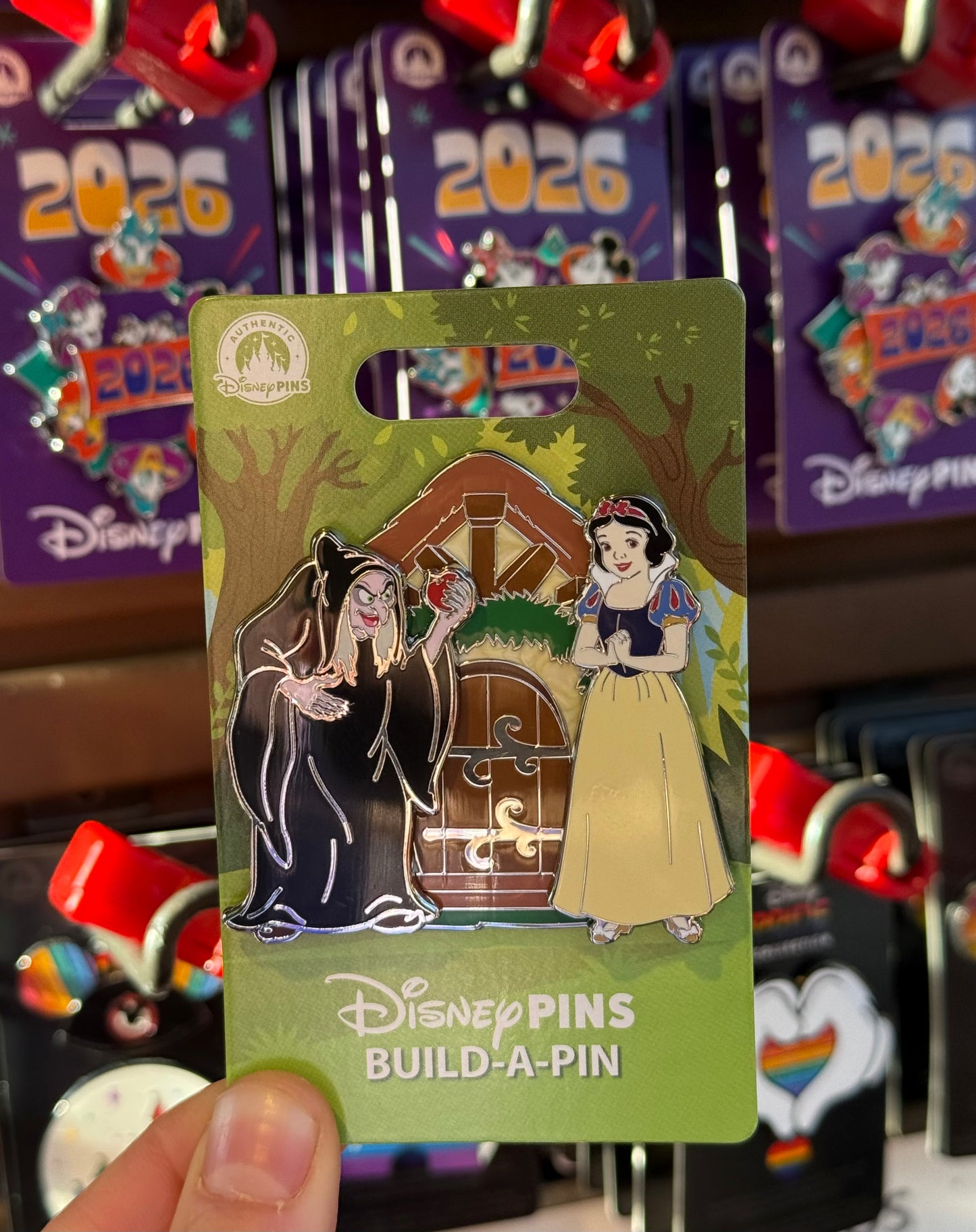 Old Hags & Snow White Build A Pin
