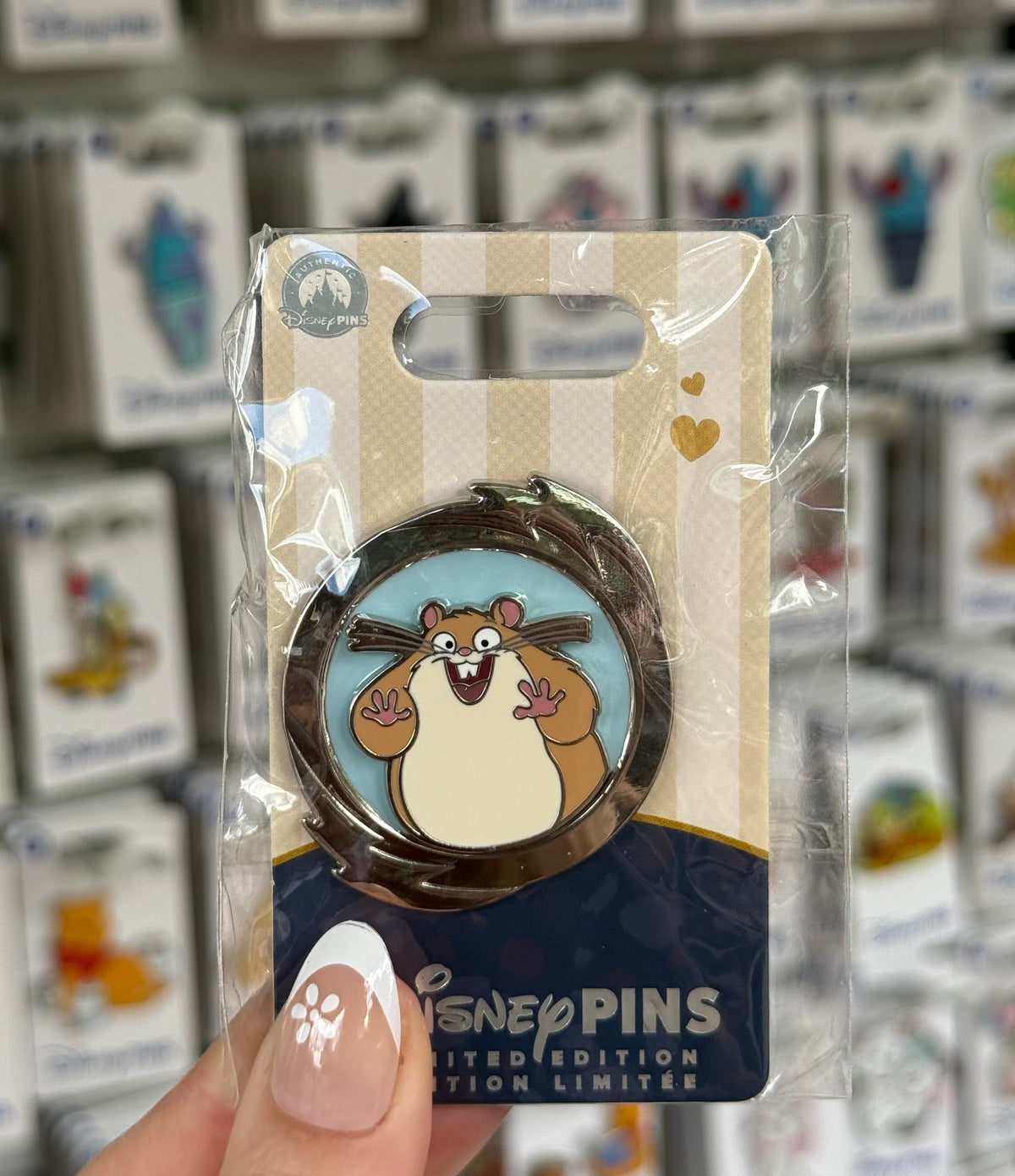 2026 Disney Tails of Friendship Rhino Pin LE 1500