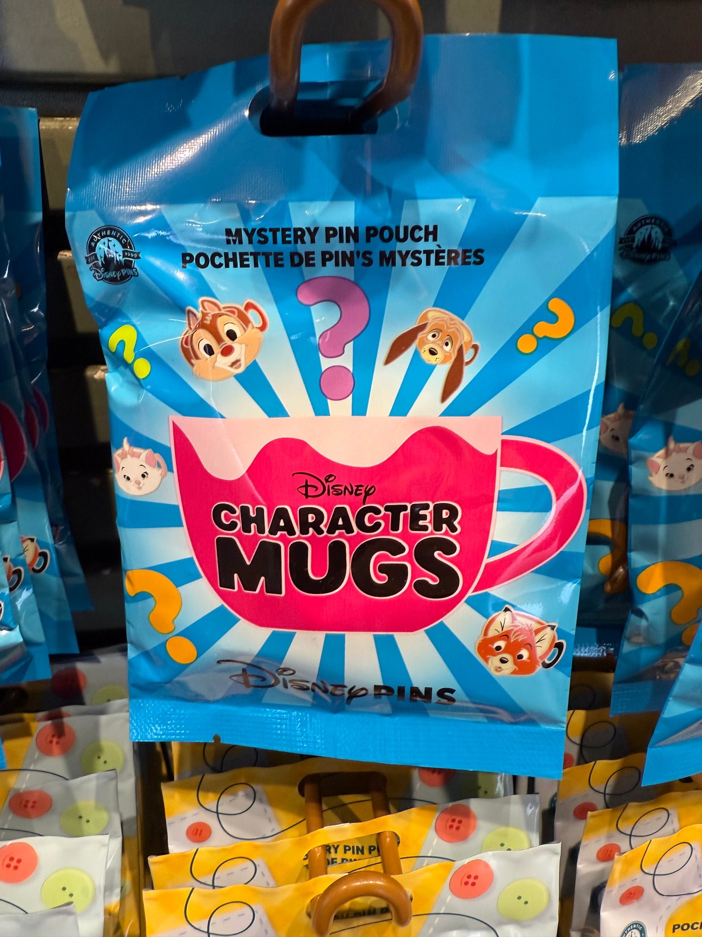 Character Mugs 5 Pin Mystery Bag