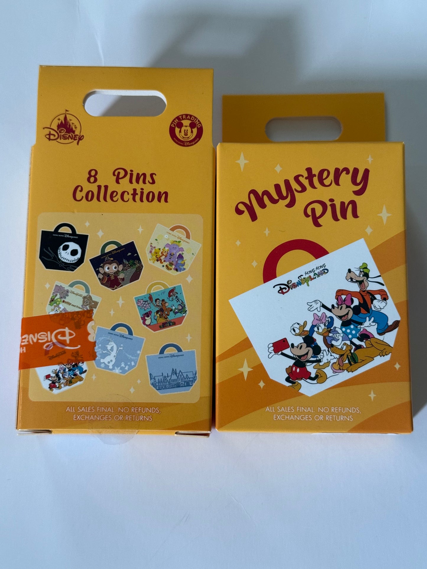 HKDL Mystery Pin Tote Bags~ 2 pins