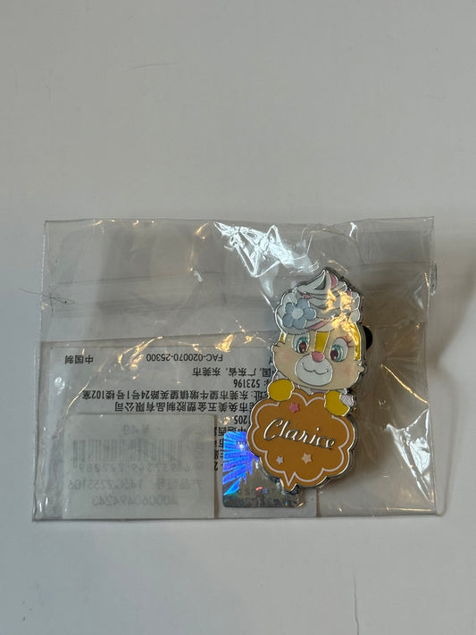 2026 Shanghai Disney Resort Game Prize Pin Chip & Dale - Clarice
