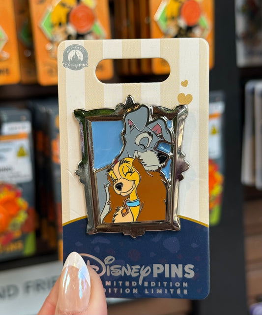 2026 Disney Tails of Friendship Lady & Tramp Pin LE 1500