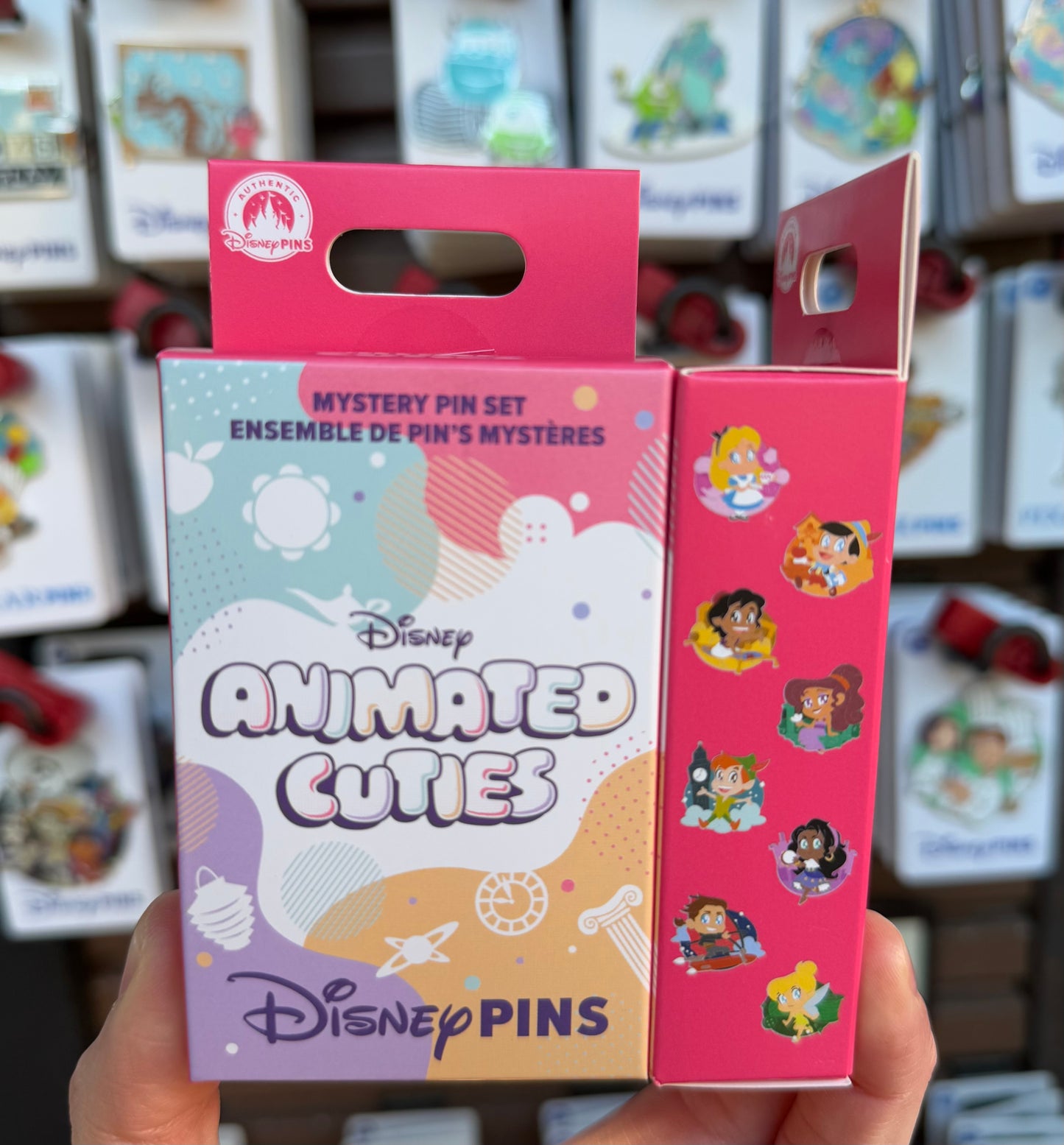 Animated Cuties Mystery Box 2 Pins Per Box