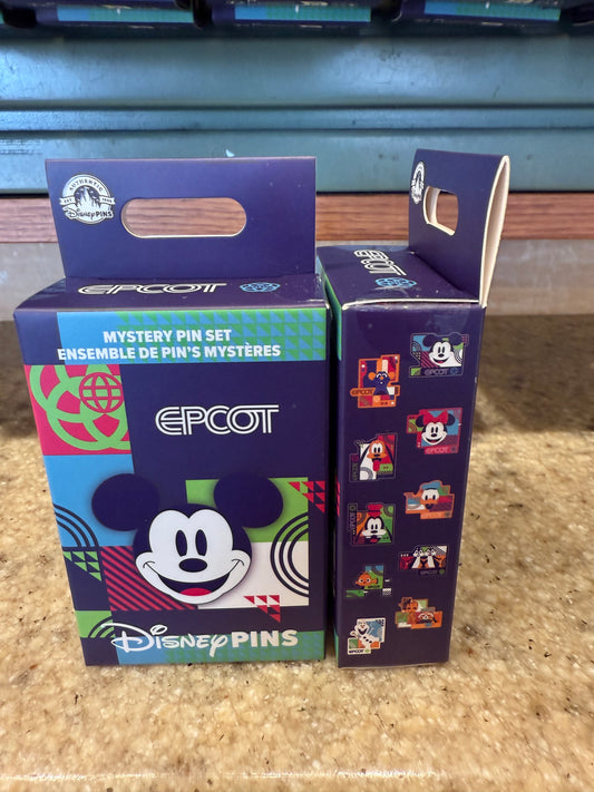 Epcot 2 Pin Mystery Box