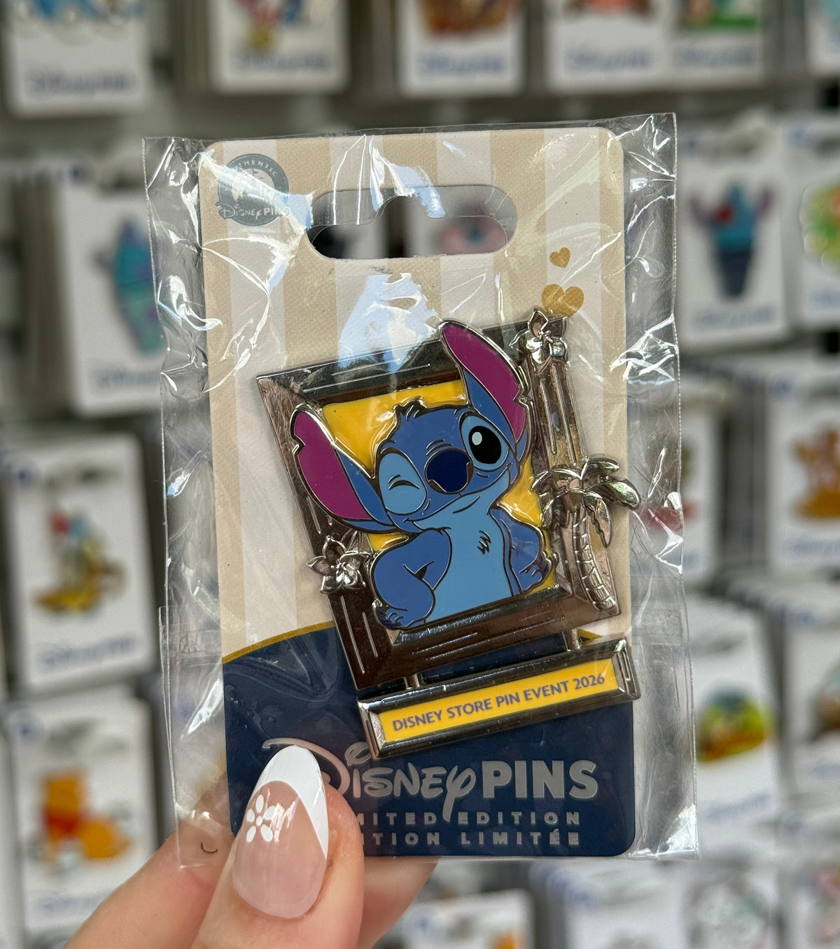 2026 Disney Tails of Friendship Stitch Pin LE 1500