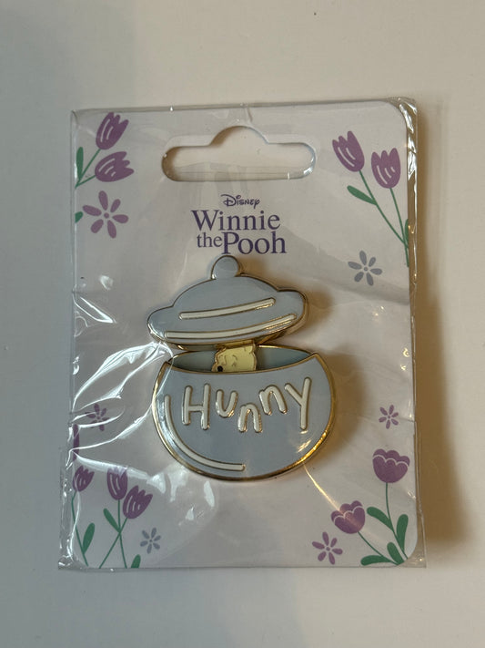 Disney pin Korea Licensed Winnie the Pooh egg Slider