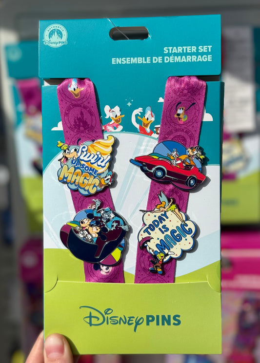 Best Day Ever Lanyard 4 Pin Starter Set
