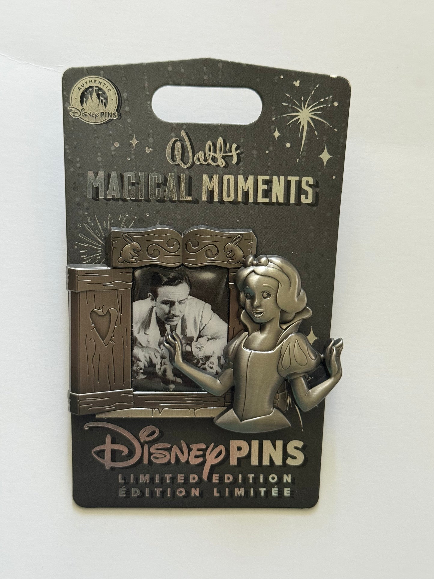 Disney Walt's Magical Moments 2026 POM 1/12 LE 2500 Pin NOC Snow White