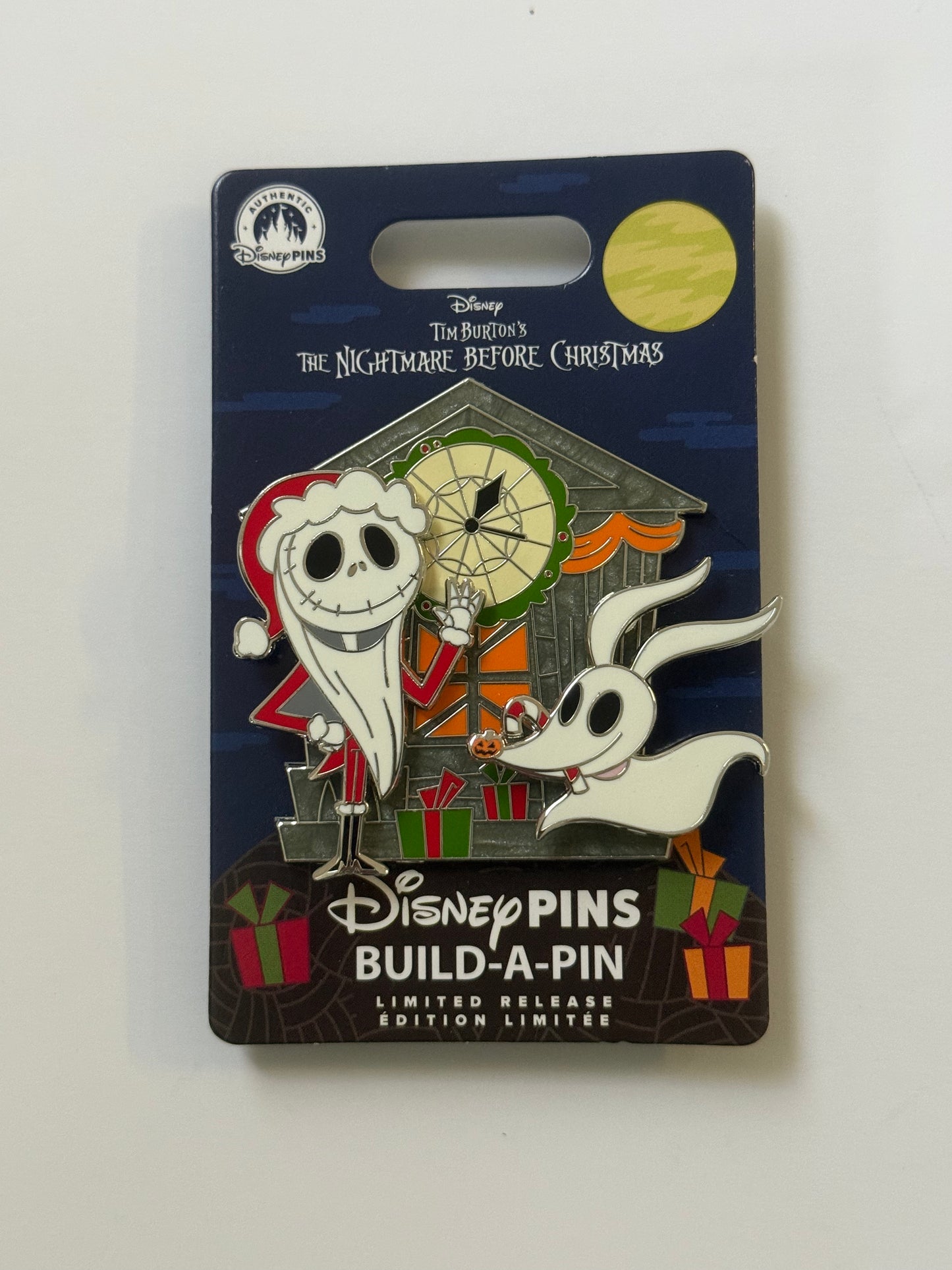 Jack & Zero Build A Pin Nightmare Before Christmas