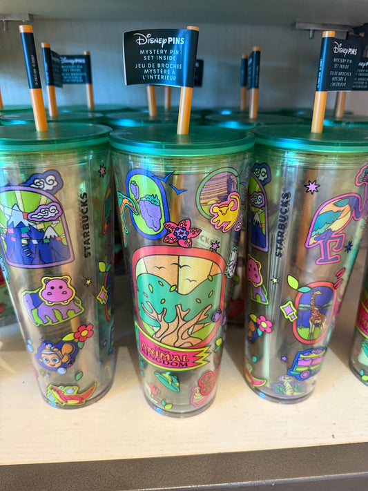 Animal Kingdom Tumbler With Mystery Pins